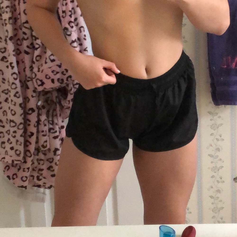 Black Running shorts
